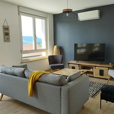 Spacieux A Le Tholy, 6 Pers, Vosges - Fr-1-589-784 Apartamento *